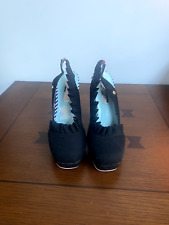 Womens Black Babycham high