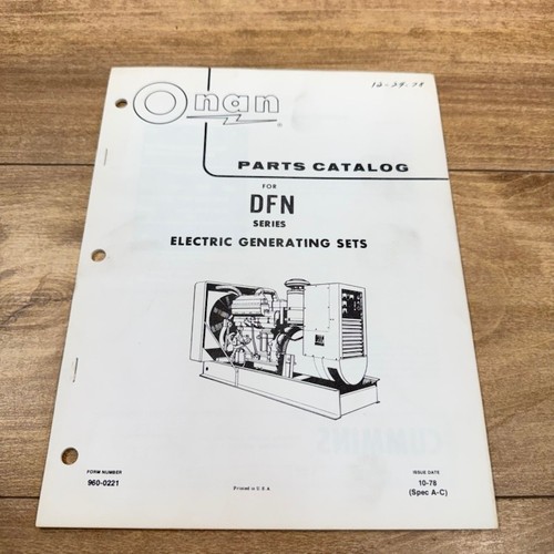 Onan generator original oem - generator,