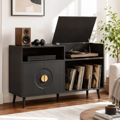 Homcom record storage cabinet - homcom,