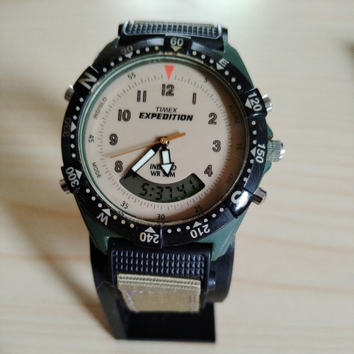 Timex expedition indiglo wr50m - timex,