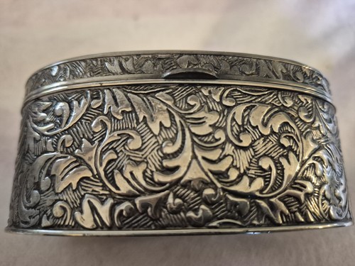 Vintage oval silver plate - vintage,