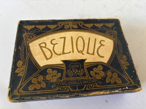 Vintage 1920 1940 - bezique, card