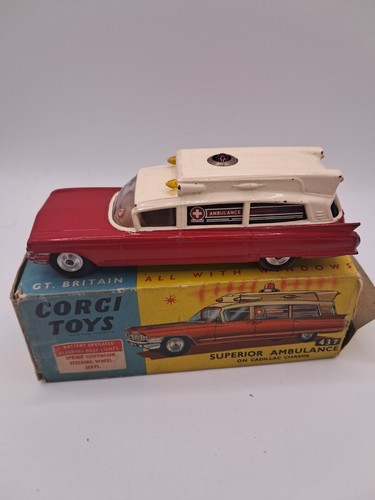 Corgi 437 cadillac ambulance - corgi,