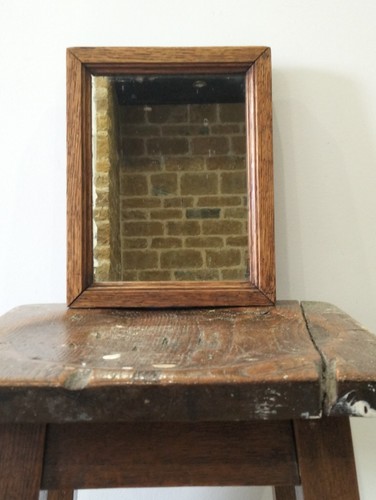 Vintage small oak framed - small,