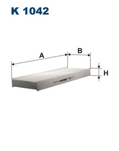 Fits filtron 1042 filter - k,