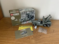 Corgi Classics US Army Diamond T Wrecker Limited Edition Truck #55601-Immaculate