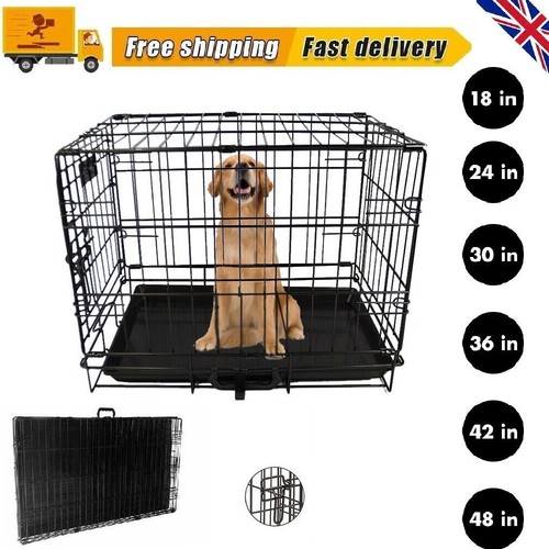 Metal dog cage - dog,