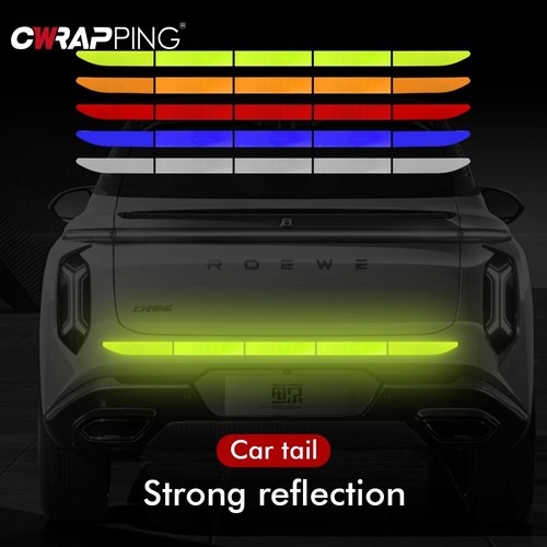 Car reflective sticker warning - car,