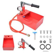 2.5MPa Manual Hydraulic Water Pressure Test Pipe Line Leakage Tester Pump Tool