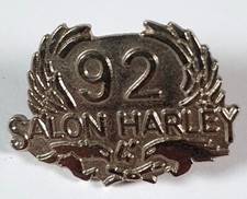 Harley Davidson Pin Badge - 92 Salon Harley - Motorbike