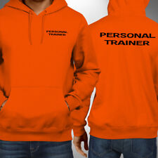 Personal Trainer Adult Hoodie Gym Instructor Wear Training Fitness Workout Top