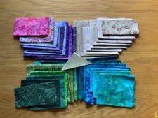 moda quilting fabrics. batik