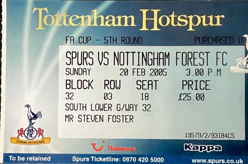 Tottenham hotspur nottingham - v,