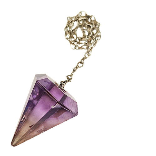 Ametrine pendulum - ametrine,
