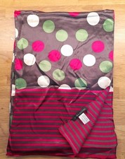 LAURA ASHLEY silk scarf