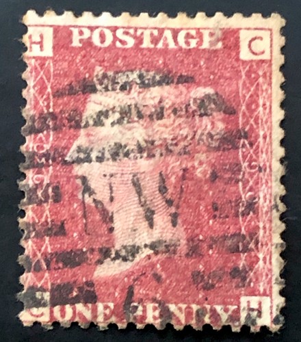 1864 stamp penny red - 1864, 1d