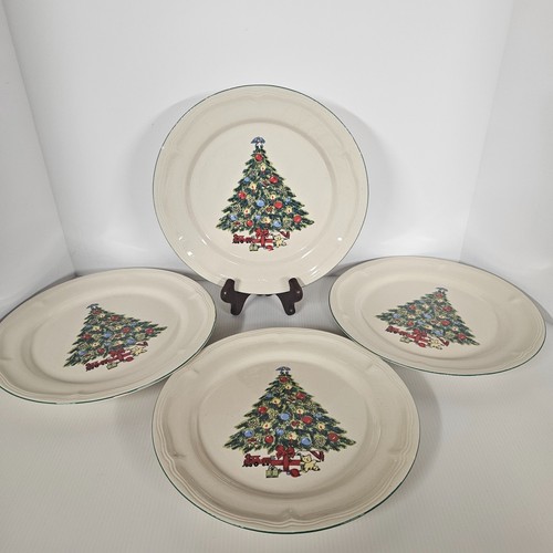 Christmas tree dinner plates - dinner,