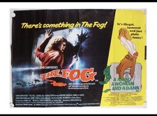 The Fog,John Carpenter.Original UK Quad.30x40.