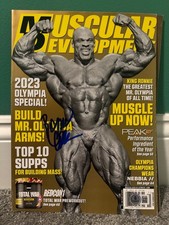 Ronnie Coleman signed JSA COA
