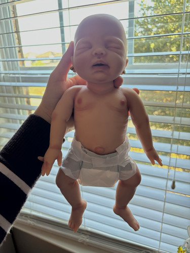 Silicone baby doll - silicone,