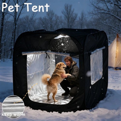 Large foldable pet tent - foldable,