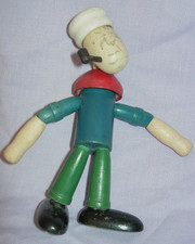RARE 1930's Flexable Figure of
