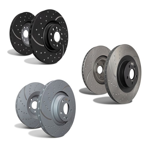 Ebc 257mm front brake discs - ebc,