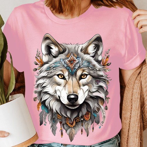 Wolf moon mountains camper - moon,