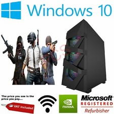 Gaming PC Ultra Fast i3 i5 i7