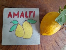 Reclaimed Terracotta  Quarry Floor Tiles -  Hand painted 15cmx15cm Unique Gift 