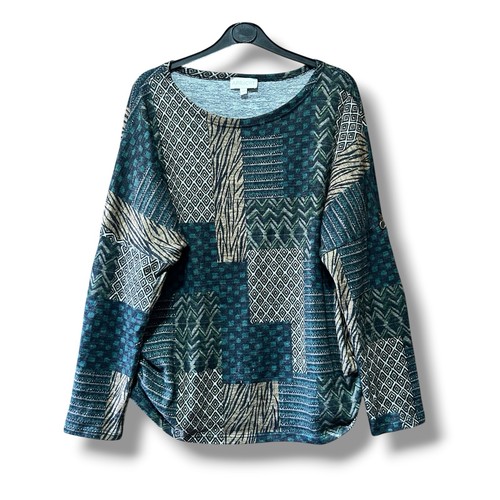 Apricot patchwork print - 10,