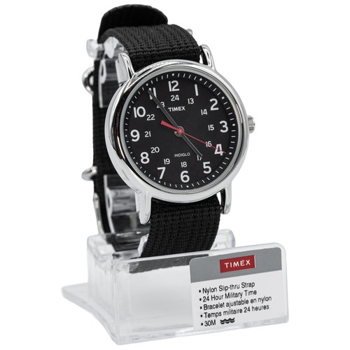 Timex weekender 38mm 24hr - weekender, 12/24hr