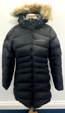MARMOT WOMEN'S BLACK PUFFER JACKET 85% DOWN SIZE M/M (12)