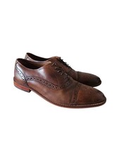 NEXT brown leather shoes size