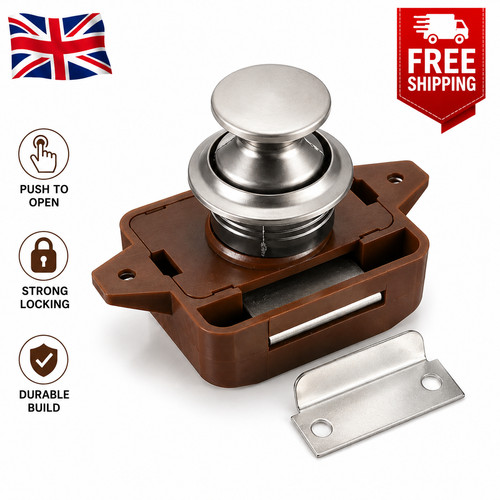 Latch knob push - knob, catch