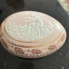 LIMOGES PATE SUR PATE 2 Pc Egg
