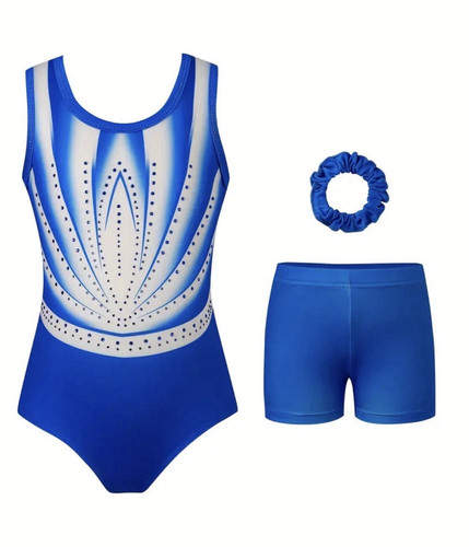 Girls gymnastics leotard set - gymnastics,