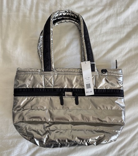 Lesportsac silver patent - lesportsac,