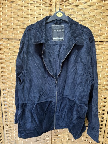 Men red herring - navy, cord