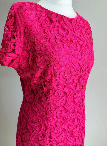 Roman pink lace dress - roman,