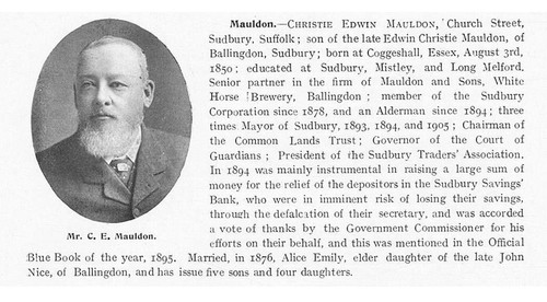 Christie edwin mauldon - mauldon, of