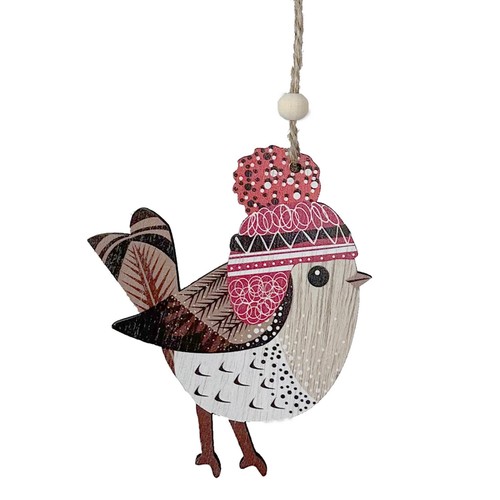 Christmas robin decoration - robin,