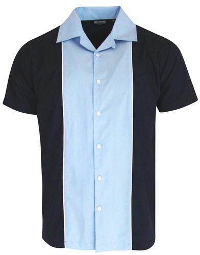 Relco men bowling shirt open - relco,