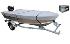 MARINE Boat cover grey for Boat size 370/390  Boat dimensions - Max width 170 cm