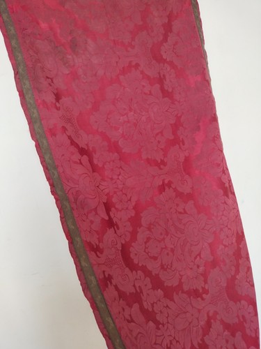 Vintage french silk damask - silk,