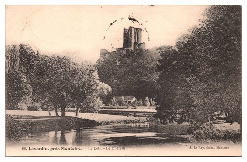 1911 lavardin castle ruins - 1911,