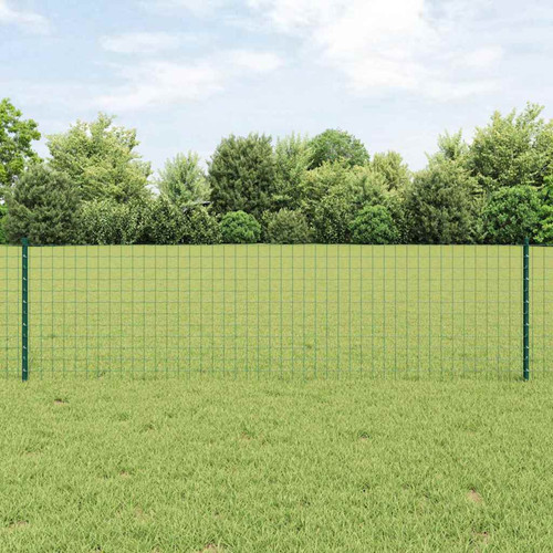 Fence post 100cm green - post, steel