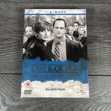 Law and Order Special Victims Unit Season 4 DVD Box Set 2007 Christopher Meloni