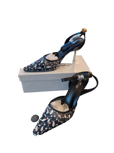 Ladies party shoes heels mesh - party,