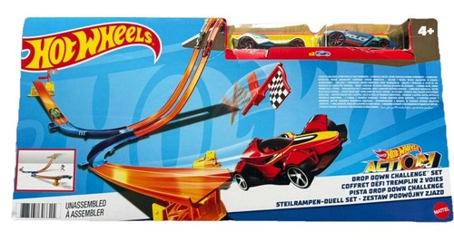 Hot wheels stunt tracks drop - hot,